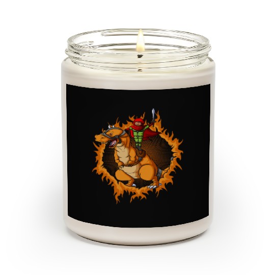 The Assassin With Tyrannosaurus Rex Scented Candles