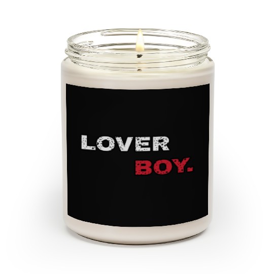 Lover boy graphic transparentpng Scented Candles