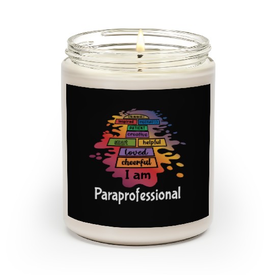 Paraprofessional Teacher Assistant Aide Scented Candles
