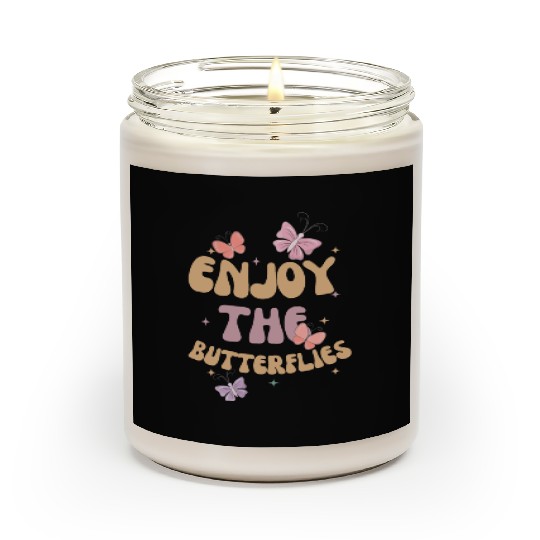 Enjoy The Butterflies Scented Candles