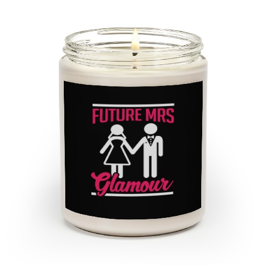 Bridal Future Mrs Glamous Scented Candles