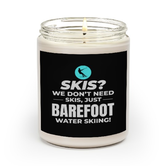 Barefoot Water Skiing Extreme Sports Barefooting Scented Candles