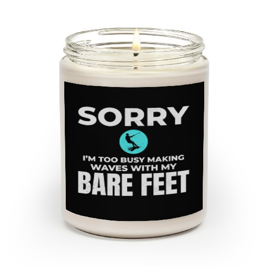 Barefoot Water Skiing Extreme Sports Barefooting Scented Candles
