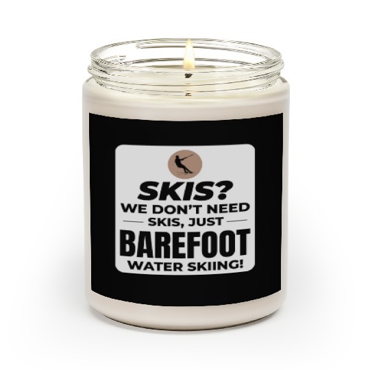 Barefoot Water Skiing Extreme Sports Barefooting Scented Candles