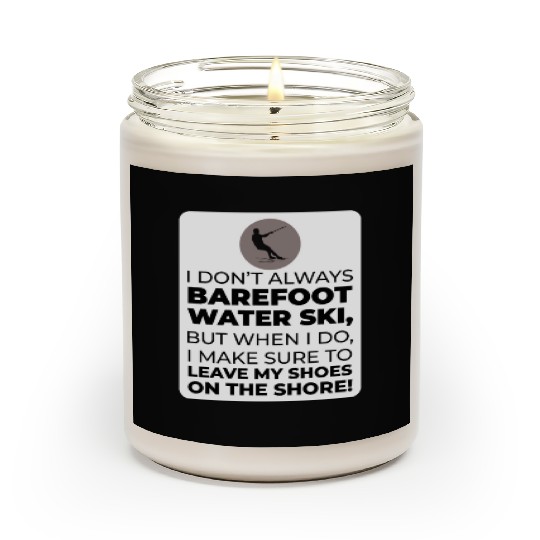 Barefoot Water Skiing Extreme Sports Barefooting Scented Candles