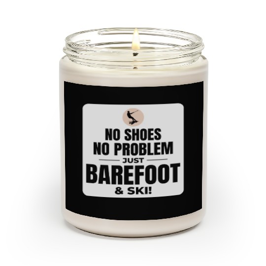 Barefoot Water Skiing Extreme Sports Barefooting Scented Candles