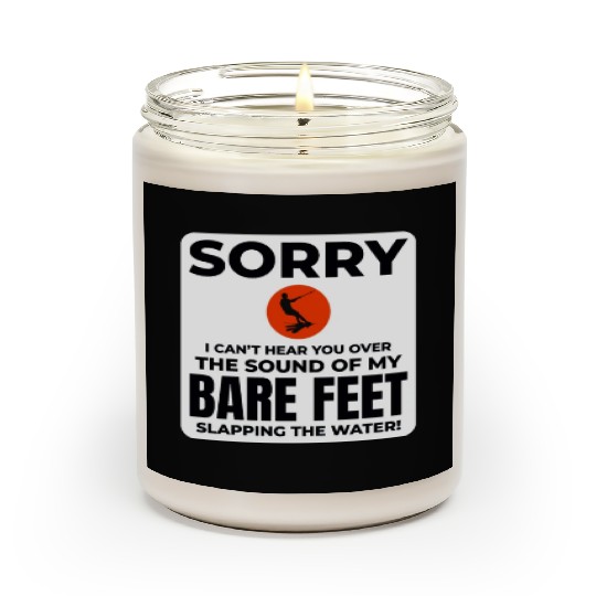Barefoot Water Skiing Extreme Sports Barefooting Scented Candles
