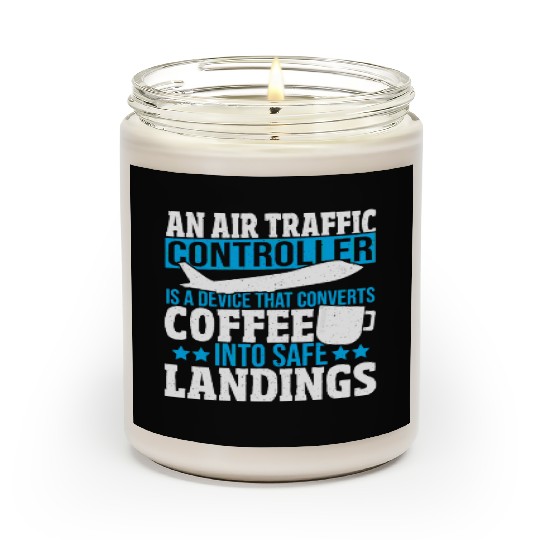 Air Traffic Aviation Runway Air Traffic Scented Candles