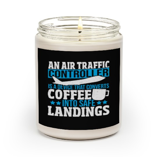 Air Traffic Aviation Runway Air Traffic Scented Candles