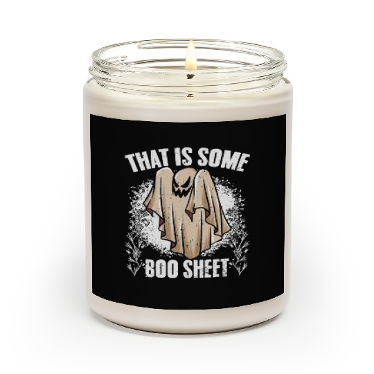 That Is Some Boo Sheet Funny Ghost Hunting Scented Candles