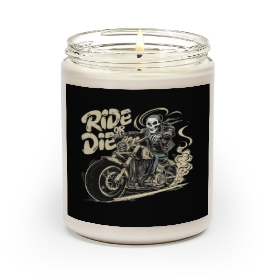 Bike Rider design Scented Candles