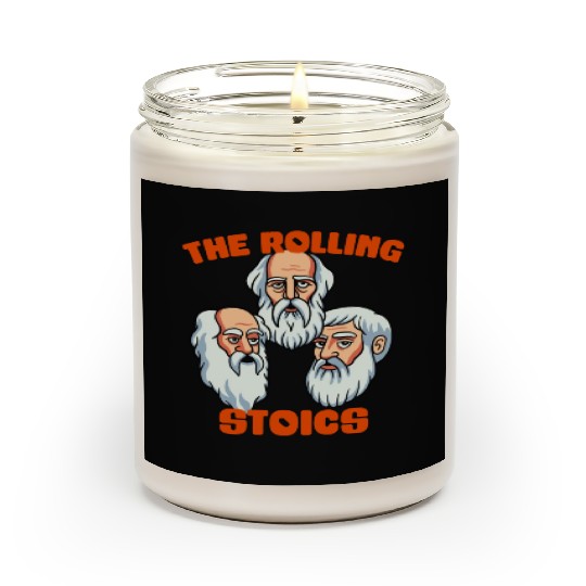 Greek Philosophers - Rolling Stoics Scented Candles