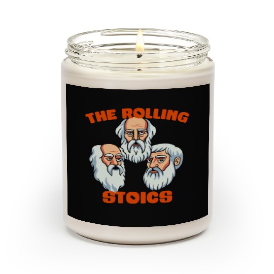 Greek Philosophers - Rolling Stoics Scented Candles