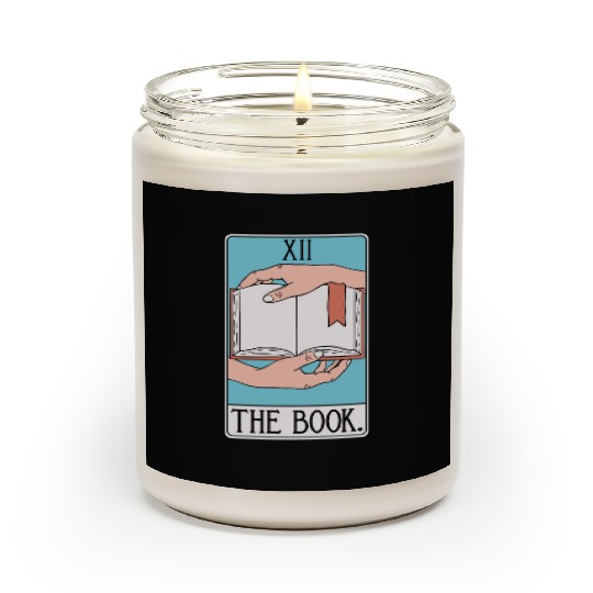Book Tarot Card - Reading - English Teacher Scented Candles