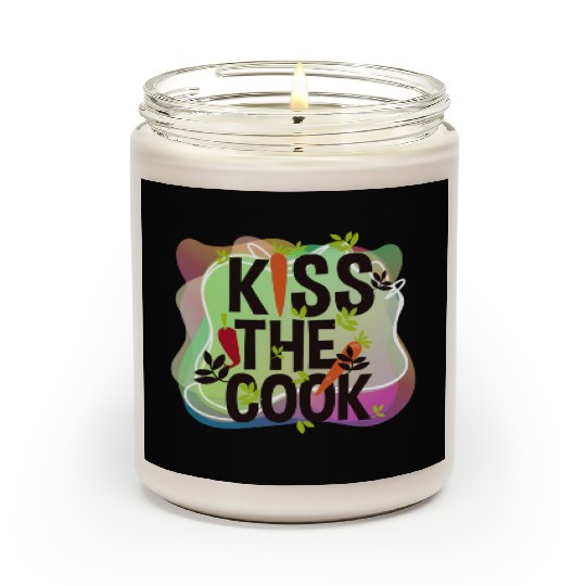 Vector Cartoon Kiss The Cook Carrot Metaphor Art Scented Candles