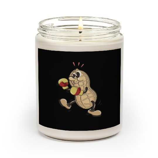 peanuts boxing fighter Scented Candles