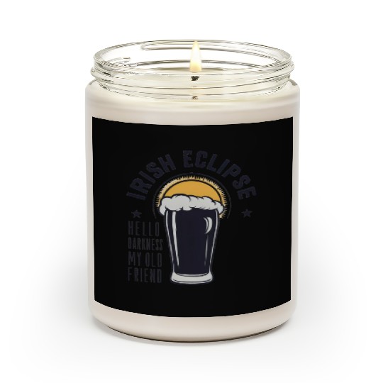 Irish Solar Eclipse - Hello Darkness My Old Friend Scented Candles