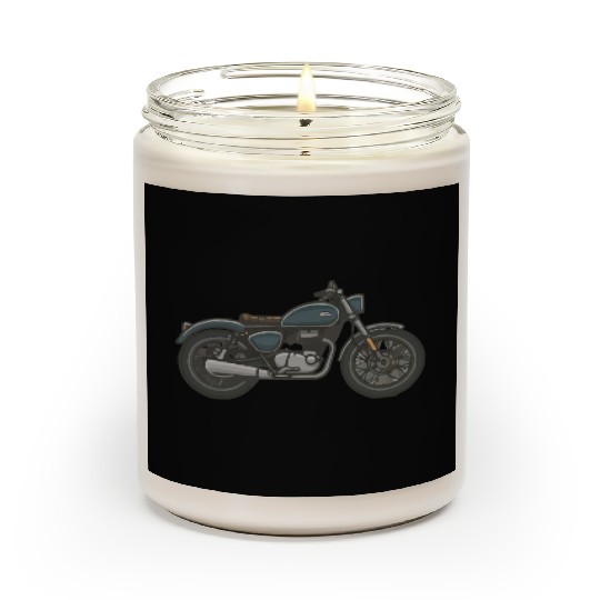 A classic motorcycle Scented Candles