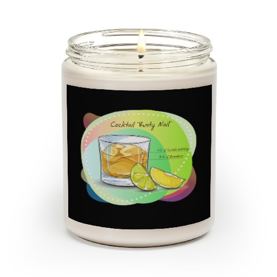 Cocktail Rusty Nail Recipe Scotch Whisky Drambuie Scented Candles