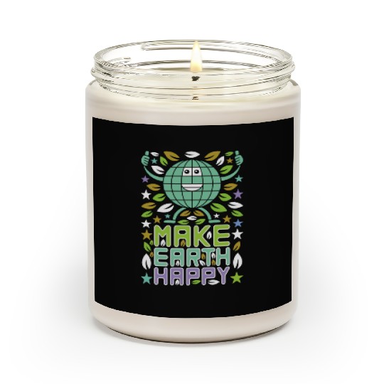 Make Earth Happy Scented Candles