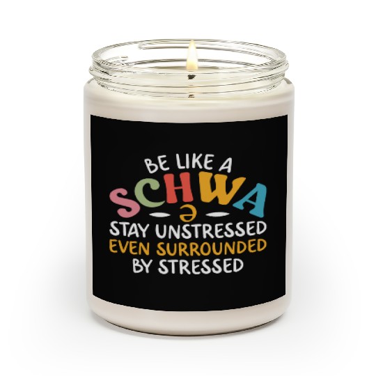 English Teacher Funny Grammar Scented Candles