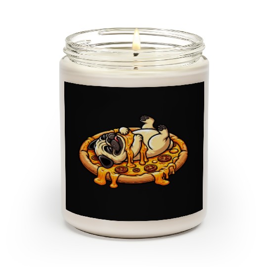 Pug & Pizza: A Cheese Celebration for Lovers Scented Candles