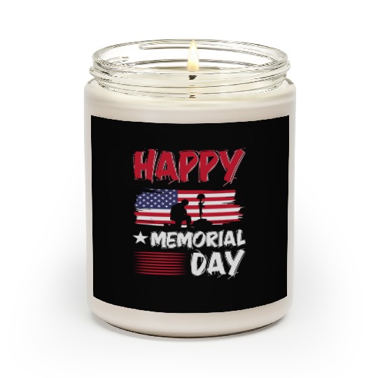 Memorial day Scented Candles