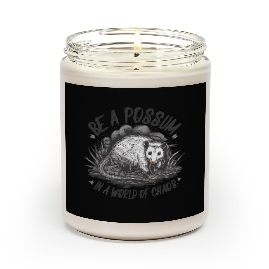 Be a Possum in a world of chaos Street Cats Squad Scented Candles