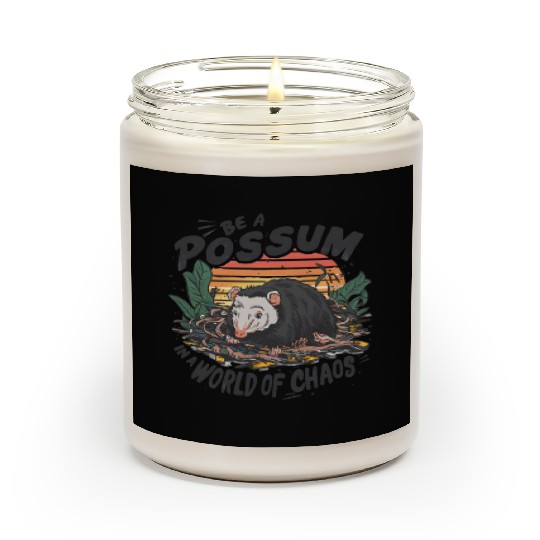 Be a Possum in a world of chaos Street Cats Squad Scented Candles