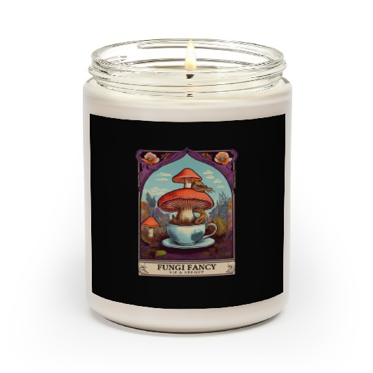Fungi Fancy Tarot Scented Candles