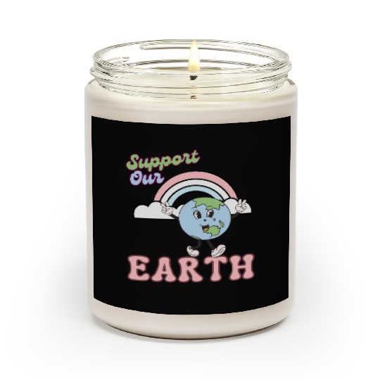 Support Our Earth Day Scented Candles