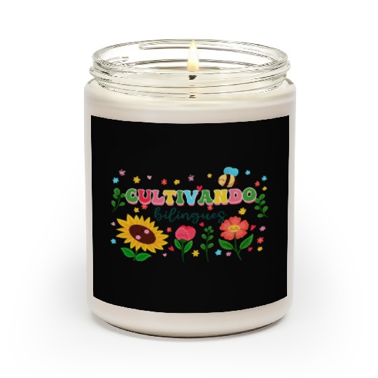 Cultivando Bilingües Spanish Teacher Scented Candles
