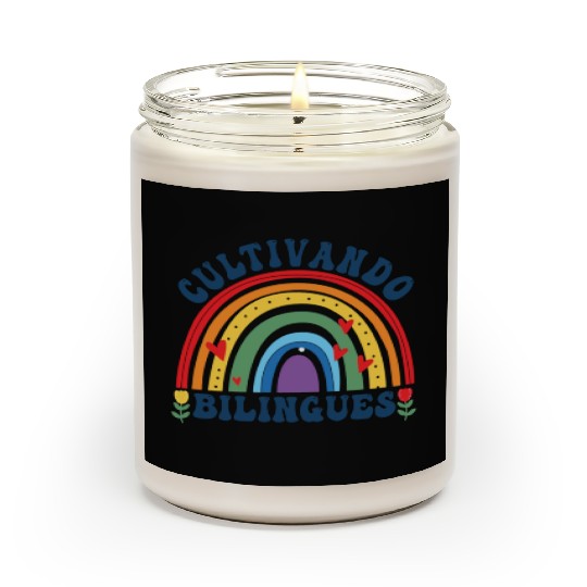 Cultivando Bilingües Spanish Teacher Scented Candles