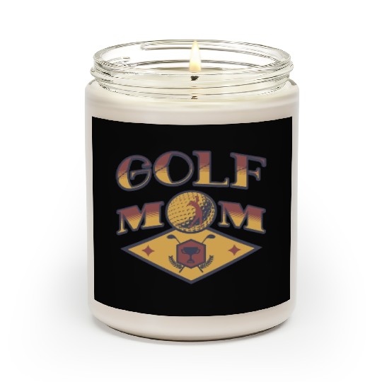 Mother's Day 2024 Golf Mom Cool Golfing Lover Scented Candles