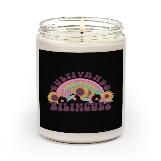 Cultivando Bilingües Spanish Teacher Scented Candles