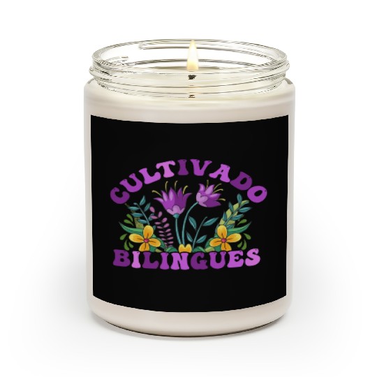 Cultivando Bilingües Spanish Teacher Scented Candles