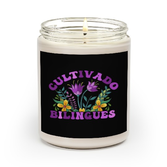 Cultivando Bilingües Spanish Teacher Scented Candles