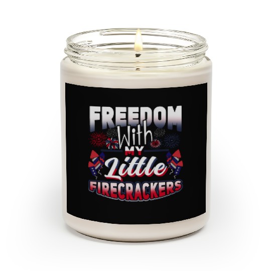 Freedom Firecrackers Patriotic Teacher Scented Candles