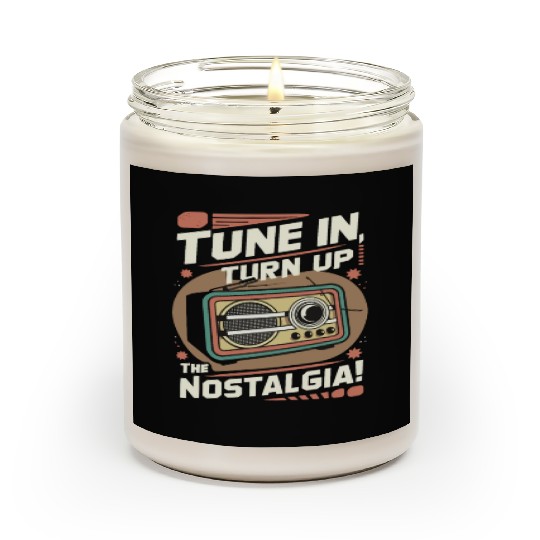 Tune In, Turn Up the Nostalgia with Vintage Radio Scented Candles