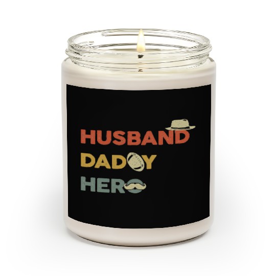 Multi-Role Hero: Husband & Dad Scented Candles