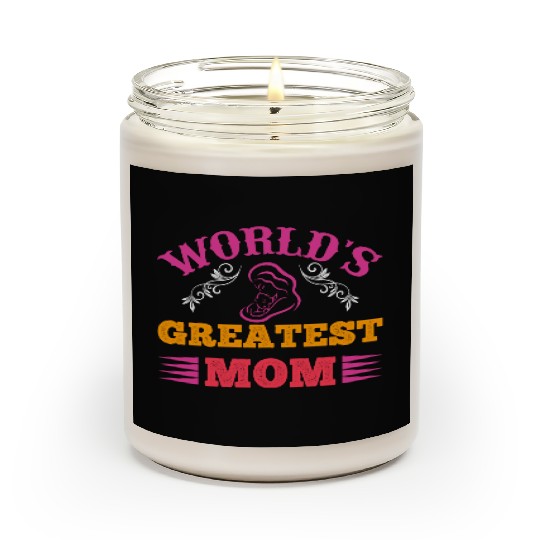 World's Greatest Mom Scented Candles