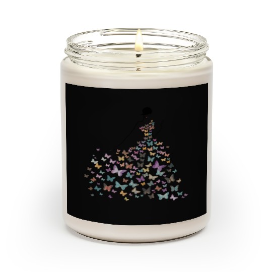 Colorful Butterfly Elegant for All Seasons Scented Candles