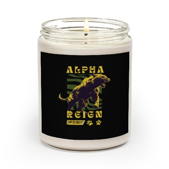 Unleash The Inner Alpha: Fierce Animal Print Scented Candles