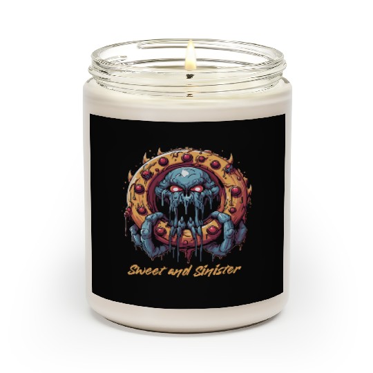 Sweet & Sinister Octopus Donut Scented Candles