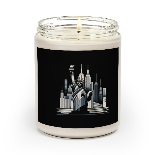 Statue of Liberty Embrace Scented Candles