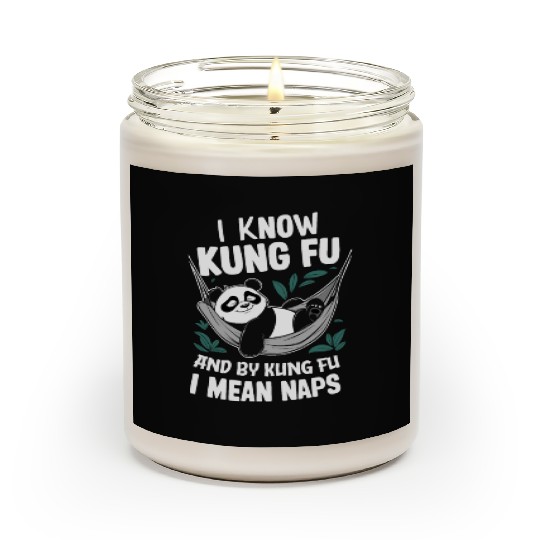 Kung Fu Chinese Kung Fu Asian Kung Fu Self defense Scented Candles