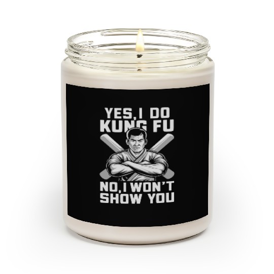 Kung Fu Chinese Kung Fu Asian Kung Fu Self defense Scented Candles