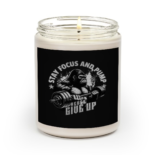 Gorilla gym Scented Candles