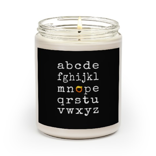 Anti-Trump Alphabet - Nope V Scented Candles