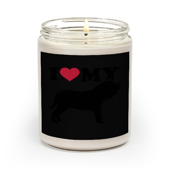 I love my Neapolitan Mastiff Scented Candles
